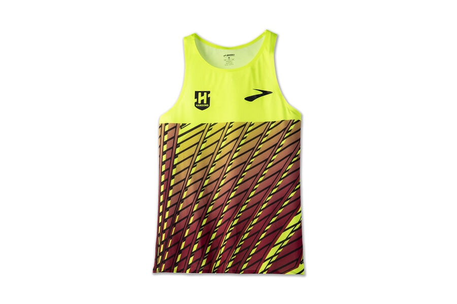 Mens Brooks Elite Singlet Tops Hansons Speed | 234591-MFR